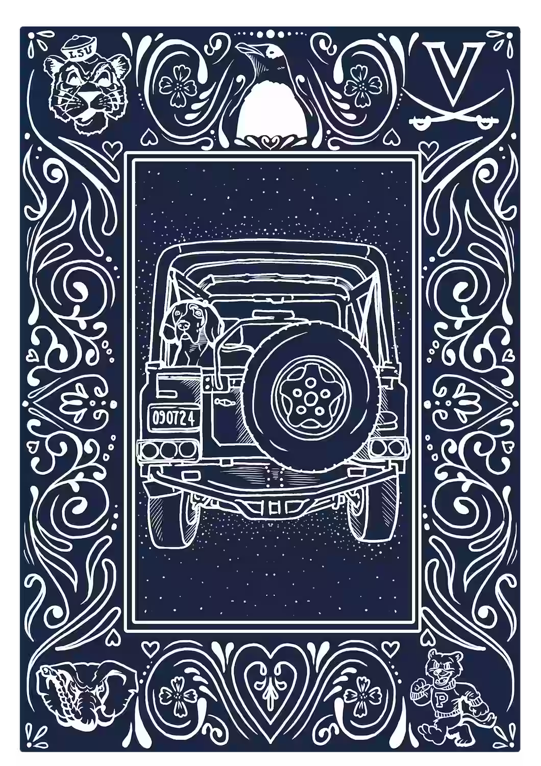 Off-road jeep